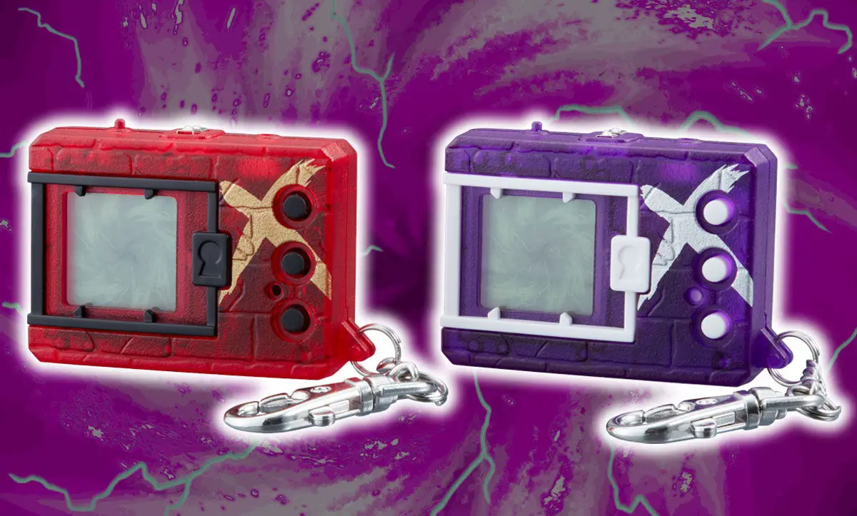 冬セールデジタルモンスターX Ver.2 purple red レッド パープル デジモン 育成ゲーム デジタルモンスター