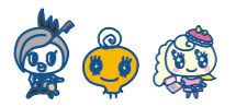 Residents of the Beauty Salon: Charismatchi, Memetchi, Coffretchi