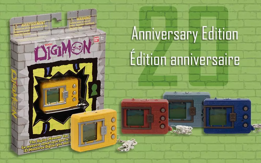 20th Anniversary Digimon