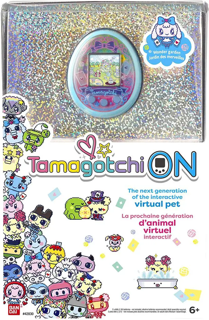 Wonder Garden Tamagotchi On Turquoise Box