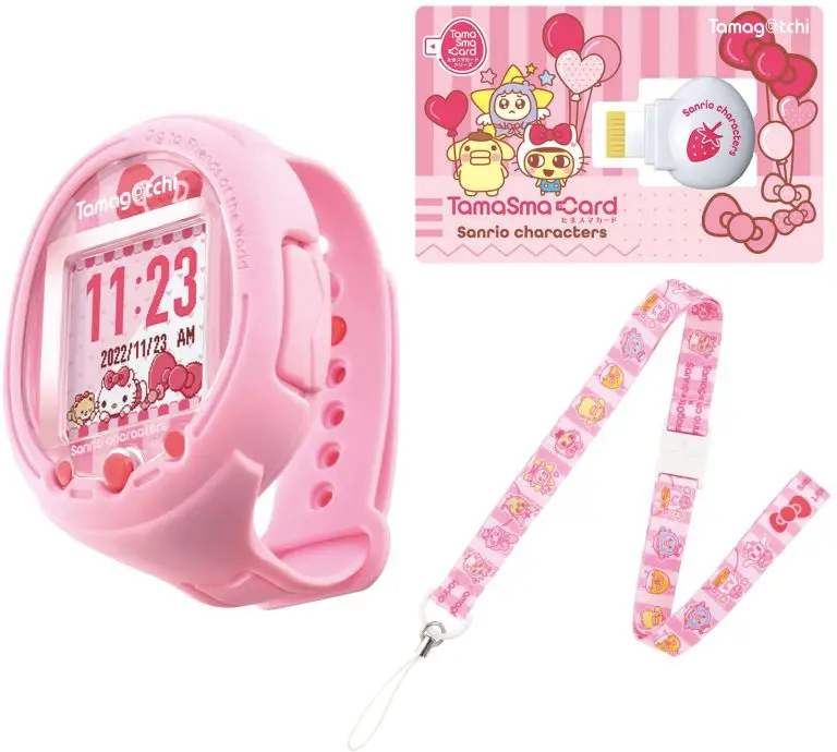 Tamagotchi Smart Sanrio Characters Special Set & Marine Change card